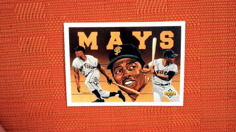 1993 Upper Deck #54 Willie Mays Baseball Heroes Willie Mays