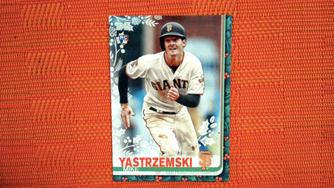 2019 Topps Holiday #HW157 Mike Yastrzemski