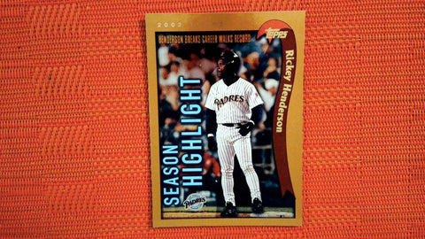 2002 Topps #333 Rickey Henderson