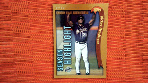 2002 Topps #335 Rickey Henderson