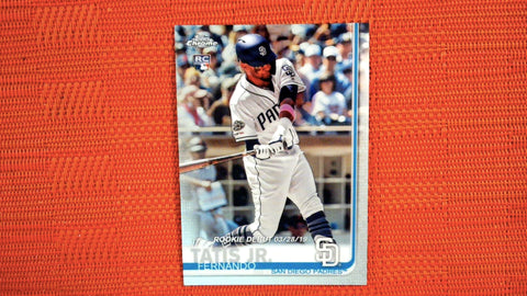 2019 Topps Chrome Update Edition #54 Fernando Tatis Jr. Red Refractor