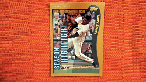 2002 Topps #336 Barry Bonds