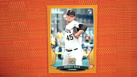 2013 Bowman Draft Picks & Prospects #6 Gerrit Cole 36/250 Orange