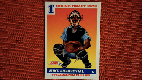 1991 Score #683 Mike Lieberthal