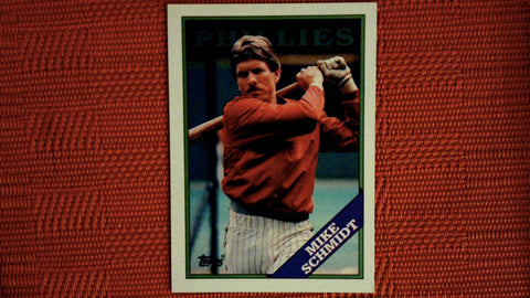 1988 Topps #600 Mike Schmidt
