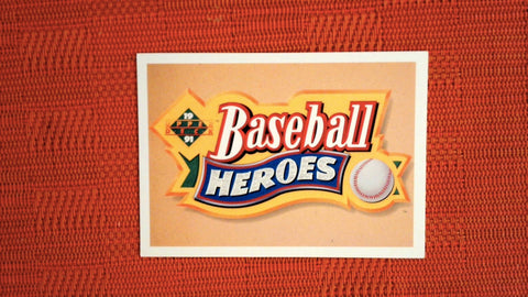 1990 Upper Deck #NNO Header Card HDR Baseball Heroes Reggie Jackson