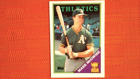 1988 Topps #580 Mark McGwire
