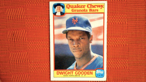 1986 Topps Quaker Granola #2 Dwight Gooden