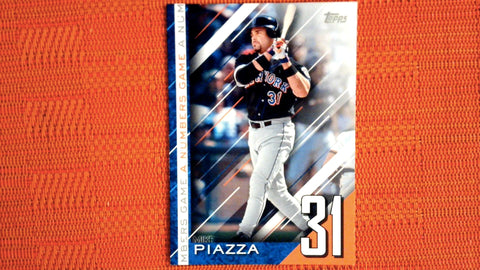 2020 Topps Update #NG-17 Mike Piazza A Numbers Game Blue