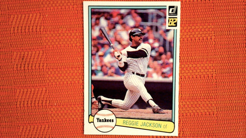 1982 Donruss #535 Reggie Jackson