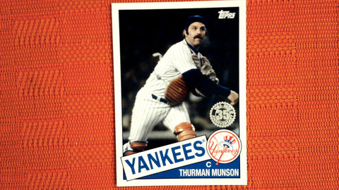 2020 Topps Update #85TB-30 Thurman Munson 1985 Topps Baseball 35th Anniversary