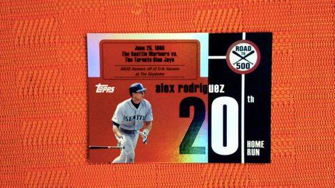 2007 Topps #ARHR20 Alex Rodriguez Alex Rodriguez Road to 500