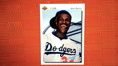 1992 Upper Deck #756 Eric Davis Gold Hologram