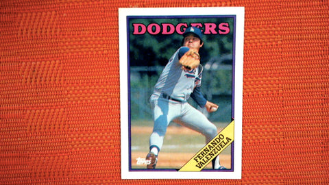 1988 Topps #780 Fernando Valenzuela