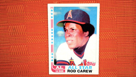 1982 Topps #547 Rod Carew