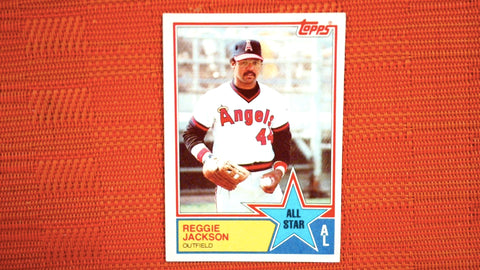 1983 Topps #390 Reggie Jackson