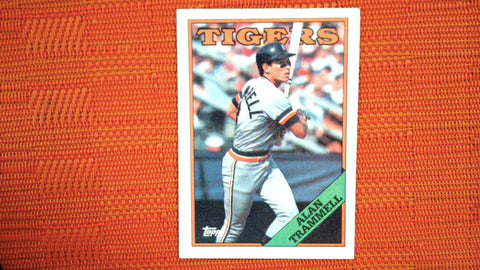 1988 Topps #320 Alan Trammell