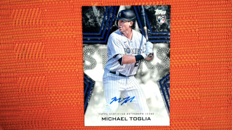 2023 Topps #BSA-TOG Michael Toglia 102/199 Baseball Stars Autographs Black