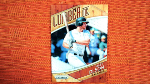 2019 Panini Prizm #LI8 Matt Olson Lumber Inc.