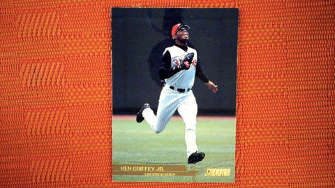 2003 Stadium Club #91 Ken Griffey Jr. Royal Gold