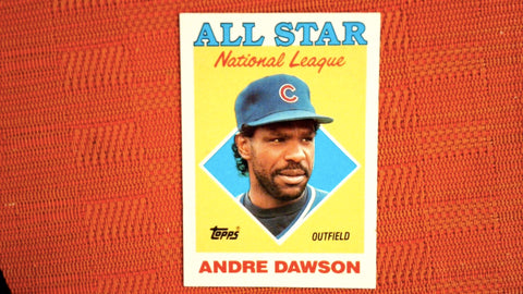 1988 Topps #401 Andre Dawson