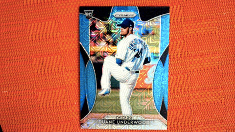 2019 Panini Prizm #263 Duane Underwood 241/399 Blue Mojo