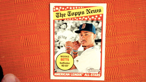 2018 Topps Heritage #182 Mookie Betts