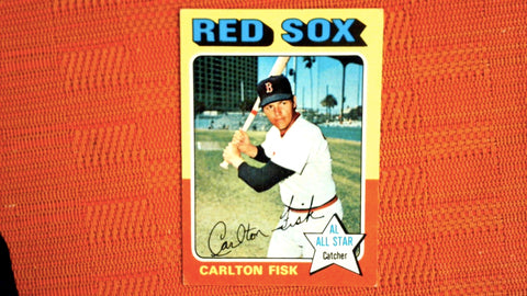 1975 Topps #80 Carlton Fisk EX