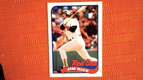 1989 Topps #245 Jim Rice