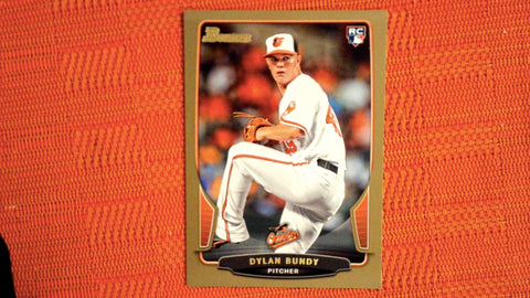 2013 Bowman #39 Dylan Bundy Gold