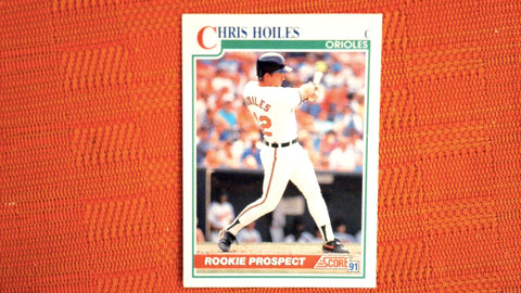 1991 Score #334 Chris Hoiles