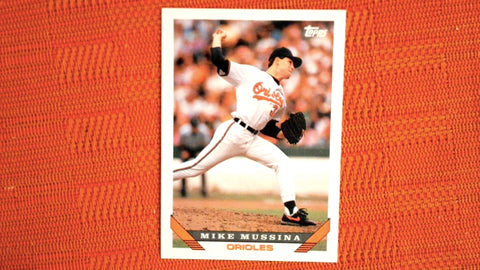 1993 Topps #710 Mike Mussina