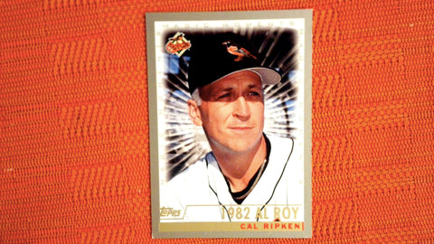 2000 Topps Chrome #238a Cal Ripken Jr. 1982 ROY