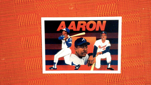 1991 Upper Deck #27 Hank Aaron Baseball Heroes Hank Aaron
