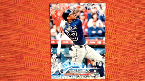 2018 Topps Holiday #HMW50 Ronald Acu��a Jr.
