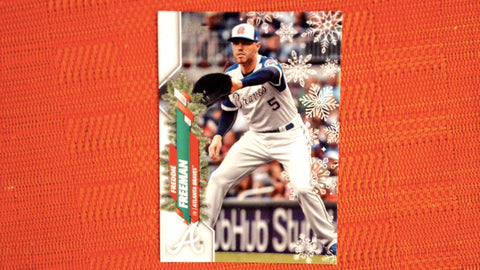 2020 Topps Holiday #HW148 Freddie Freeman