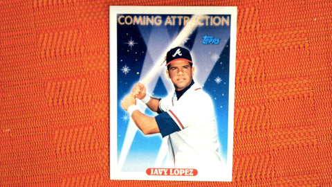 1993 Topps #811 Javy Lopez