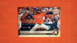 2022 Topps Now #1149 Cristian Javier- 9 Ks Over 6 No-hit Innings Set Pace for Historic Night  (PR=1,668)