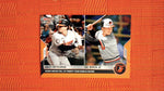 2022 Topps Now #980 Adley Rutschman / Cal Ripken Jr. - Rookie Breaks Hall-of-Famer's Team Doubles Record Ebay 1/1 1/5 Red