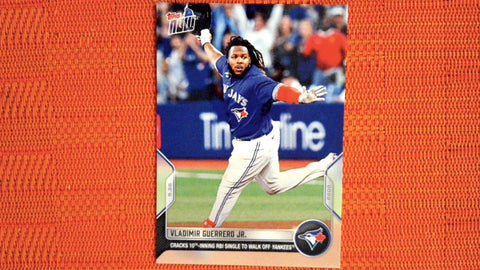 2022 Topps Now #963 Vladimir Guerrero Jr. - Cracks 10th-Inning RBI Single to Walk Off Yankees (PR=428)