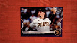 2022 Topps Now #1077 Blake Snell - Lefty Keeps Dodgers Batters Guessing in Victory 11/25 Purple
