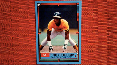 2022 Topps Throwback Thursday #120 Rickey Henderson (PR=3456)