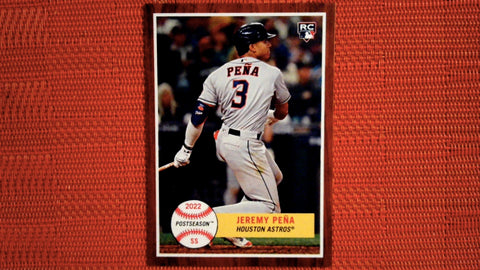 2022 Topps Throwback Thursday #127 Jeremy Peña (PR=859)