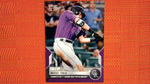 2022 Topps Now #820 Michael Toglia- Connects on 1st Career MLB HR vs Braves 15/25 Purple