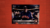 2022 Topps Now #1162 Dusty Baker - Astros: Wins 1st Career World Series Championship as Manager (PR=2,642)