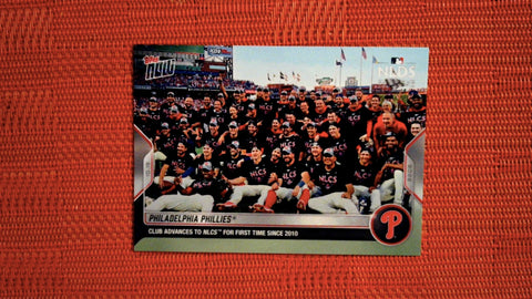 2022 Topps Now #1081 Philadelphia Phillies - Club Advances to NLCS for 1st Time Since 2010 (PR=1,051)