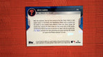 2022 Topps Now #1118 Bryce Harper - Slugger's Pair of RBI Knocks Fuels Comeback Win 40/49 Blue