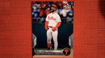 2022 Topps Now #1118 Bryce Harper - Slugger's Pair of RBI Knocks Fuels Comeback Win (PR=1,261)