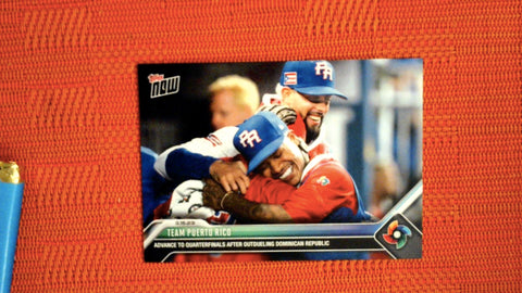 2023 Topps Now World Baseball Classic #WBC-50 Team Puerto Rico (PR=454)