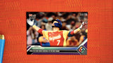 2023 Topps Now World Baseball Classic #WBC-47 Eugenio Suárez 10/25 Purple